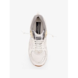 Lightstar mesh sneakers with leather inserts