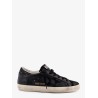 Super-star Classic with List low-top sneakers with suede inserts and glittered detail
