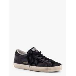Super-star Classic with List low-top sneakers with suede inserts and glittered detail