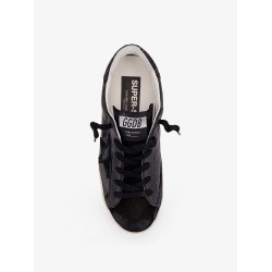 Super-star Classic with List low-top sneakers with suede inserts and glittered detail