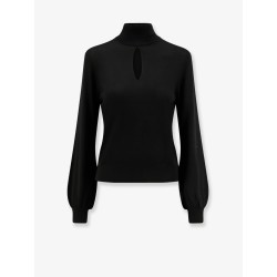 Virgin wool turtleneck sweater