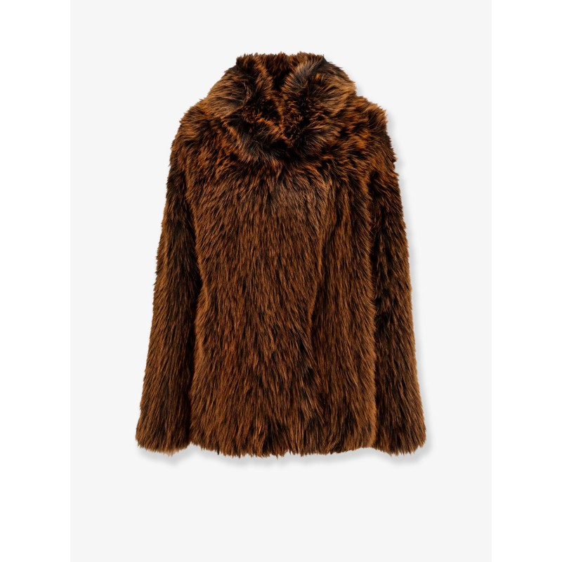 Faux fur jacket