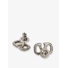 Vlogo Signature earrings with rhinestones