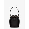 Vlogo leather bucket bag