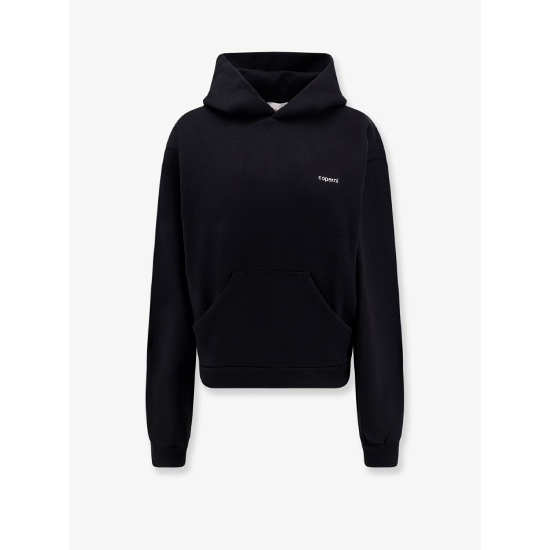 Hooded cotton sweatshirt