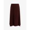 Virgin wool and viscose skirt