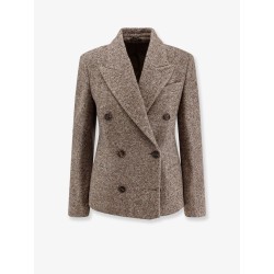 Virgin wool and silk coat