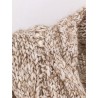 Wool and cashmere cardigan with sequins
