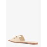 Vlogo cut-out leather slides