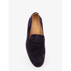 Suede loafers