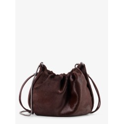 Bucket Mellow Mini pony skin shoulder bag