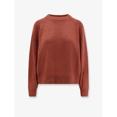 Cashmere and silk sweater with sequins