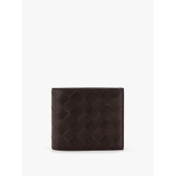 Leather wallet with Intrecciato motif