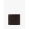 Leather wallet with Intrecciato motif