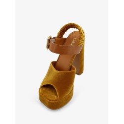 Aria velvet sandals