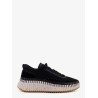 Nama low-top mesh sneakers with suede inserts