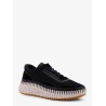 Nama low-top mesh sneakers with suede inserts