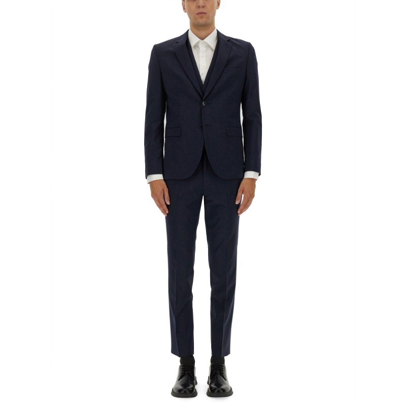 SLIM FIT THREE PIECE SUIT