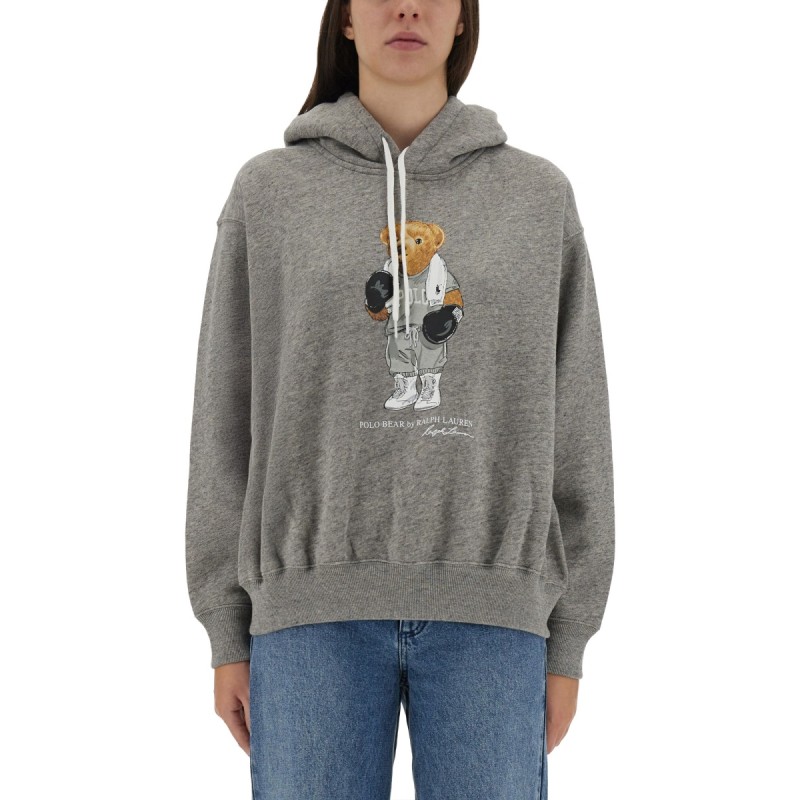 "POLO BEAR" HOODED SHIRT