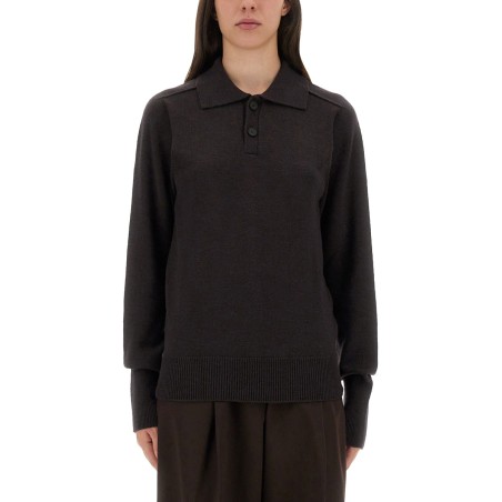 "INVERNESS" SHIRT WITH POLO COLLAR