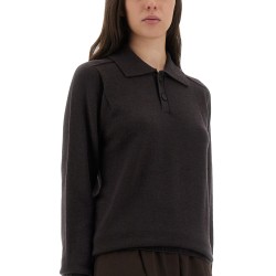 "INVERNESS" SHIRT WITH POLO COLLAR