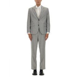 SLIM FIT SUIT WITH STRIPED PATTERN