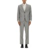 SLIM FIT SUIT WITH STRIPED PATTERN
