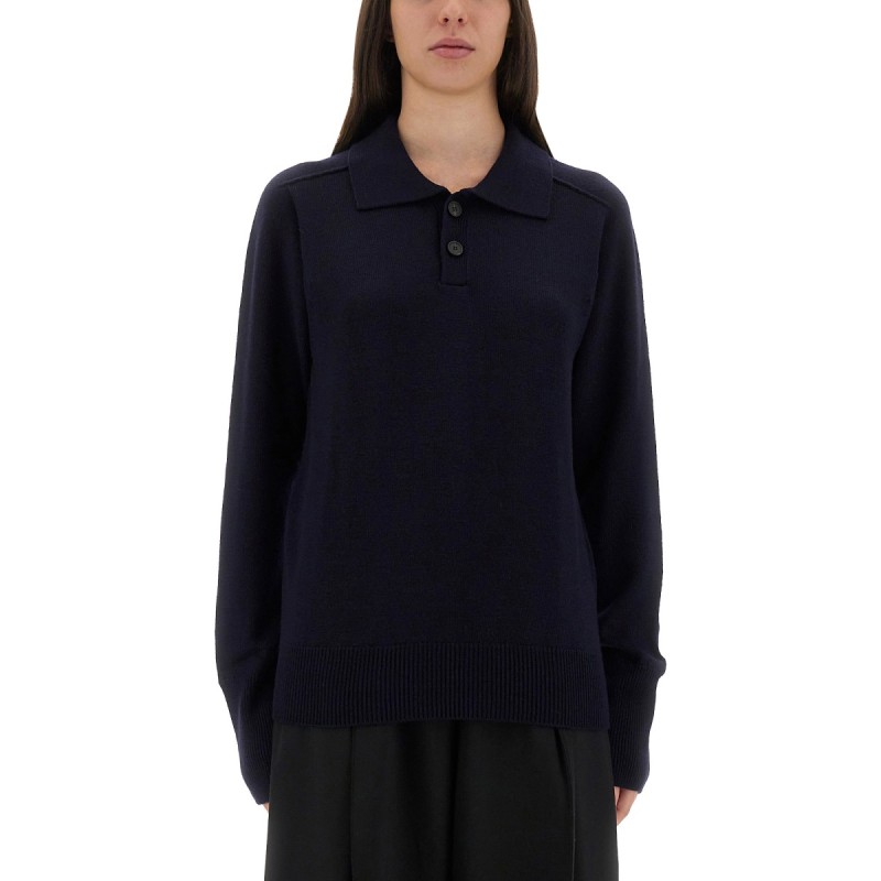 "INVERNESS" SHIRT WITH POLO COLLAR