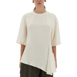 ASYMMETRICAL "VICHY" T-SHIRT