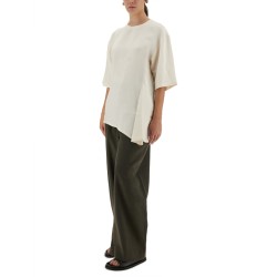 ASYMMETRICAL "VICHY" T-SHIRT