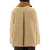 CAMEL TWILL MIDI JACKET