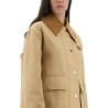CAMEL TWILL MIDI JACKET