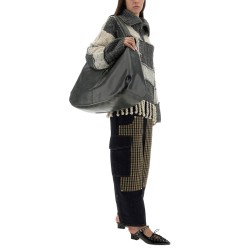 PATCHWORK JERSEY WITH BANGS