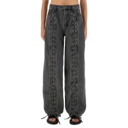 PANTS WITH LACES