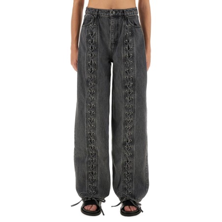 PANTS WITH LACES