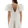 COTTON TOP WITH PUFF SLEEVES