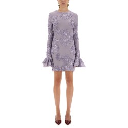 3D MESH MINI DRESS