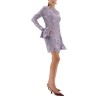 3D MESH MINI DRESS