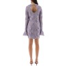 3D MESH MINI DRESS