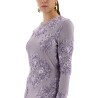 3D MESH MINI DRESS