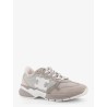 Trio Lace Up suede and mesh sneakers