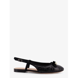 Dior Ballet leather slingback ballerinas