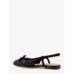 Dior Ballet leather slingback ballerinas