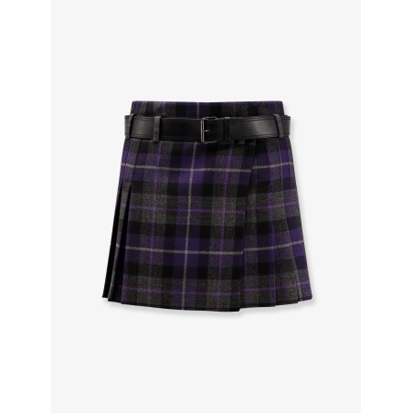 Wool skirt