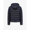 Arneb down jacket with ton-sur-ton logo patch
