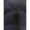 Arneb down jacket with ton-sur-ton logo patch