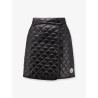 Nylon skirt with Logo patch