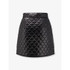 Nylon skirt with Logo patch