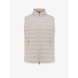 Padded sleeveless jacket