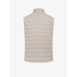 Padded sleeveless jacket